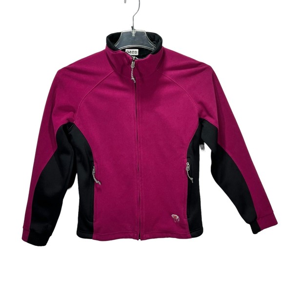 Mountain Hardwear Jackets & Blazers - Mountain Hardware Womens Jacket Size 8 Pink Long Sleeve Fleece Outdoor Full Zip